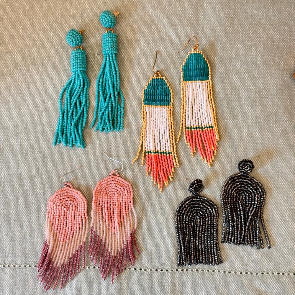 Noonday Collection Beaded Earrings Bundle